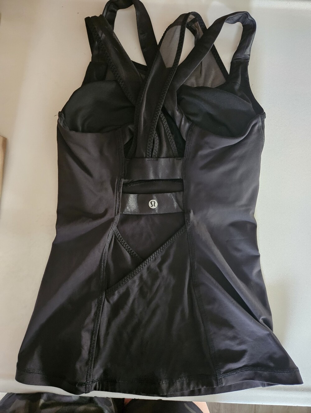 Lululemon Strappy Mesh Tank Top